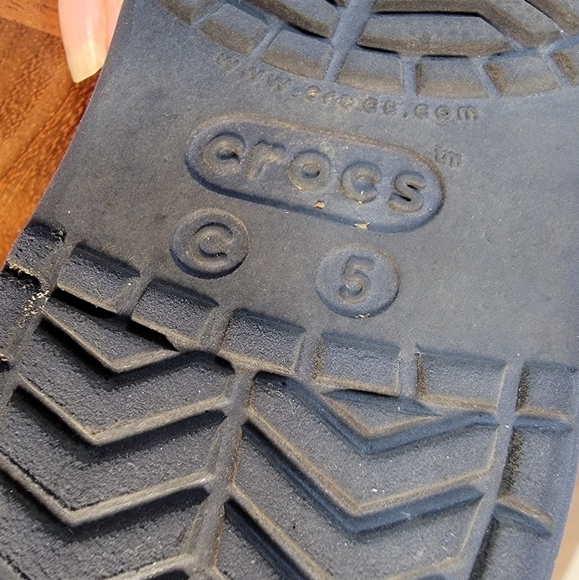 CROCS Kids Blue Clogs with Mickey Mouse and Rubber Duck Jibbitz Size C 5 - Picture 15 of 17